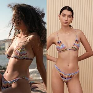 Fella Swim NEW Julian Top‎ Small Beach Pool Summer Miami Cancun Bali